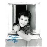 Fred Savage 8x10 photo of Fred from The Wonder Years, signed by him at Tv Upfronts Week, NYC, May,