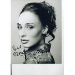 Mcdowell Rachel Rachel McDowell James Bond authentic signed genuine autograph, n 10" x 8" image of