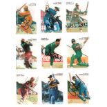 1996 Cricket World Cup album with 57 signed Futera trade cards inc. Mark Taylor, Graham Thorpe,