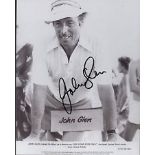 Glen John John Glen Director James Bond genuine signed authentic autograph photo,20cm x 25cm photo