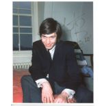 The Rolling Stones-  8x10 inch photo signed by Rolling Stones drummer/songwriter Charlie Watts. Good