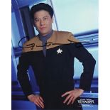 Garrett Wang Star Trek Voyager genuine signed autograph photo, An 10 x 8 colour photo of Garrett