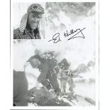 Ed Hillary Everest signed authentic genuine autographs photo, A 10 x 8 image clearly signed by Ed