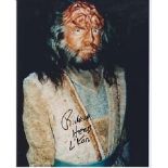Star Trek Richard Herd genuine signed authentic autograph photo, A 10 x 8 colour photo clearly