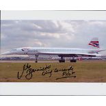 Concorde Mike Bannister genuine signed authentic autograph photo, A 10 x 8 photo clearly signed by