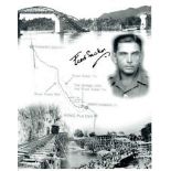 Fred Seiker Bridge on the Rover Kwai genuine authentic autograph signed photo., A 10 x 8 inch photo