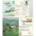 RAF, Navy signed Assorted cover collection. Ten cover inc AVM Hine, WW2 ace Bird Wilson. RAF