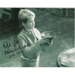 Mark Lester signed 10 x 8 b/w photo from Oliver inscribed Please Sir I Want Some More a classic