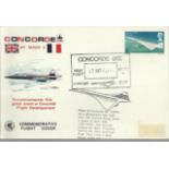 Concorde at Mach 2 First Flight dated 12th November 1970 Good condition