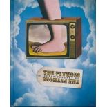 Monty Python Hardback book The Pythons autobiography signed to bookplate by Michael Palin -. Good