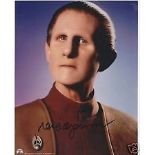 Star Trek Odo, Rene Auberjonois genuine signed autograph photo, An 10 x 8 colour photo, from Star