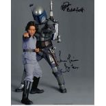 Star Wars Jeremy Bulloch Daniel Logan signed authentic autograph photo, An 10 x 8 photo clearly