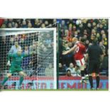 Sport signed collection  12 signed photos inc Paul Rachubka Colour 8x12 high quality action photo