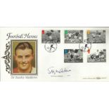Sir Stanley Matthews signed Benham official FDC for 1996 Football issue. Rare cover with inset