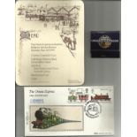 Railway, classic car and tram collection.  Includes North Yorkshire Moors Railway letter stamps.