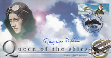 Prime Minister Margaret Thatcher signed autograph FDC, An 11cm x 21cm Scott Queen of the Skies