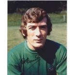 Spurs Pat Jennings genuine signed authentic autograph photo, An 10 x 8 colour photo of Pat