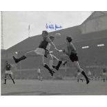 Cliff Jones Tottenham Spurs football genuine authentic autograph signed photo, A 10 x 8 inch