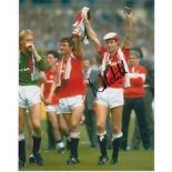 Man United Norman Whiteside genuine signed authentic autograph photo, An 10 x 8 colour photo of