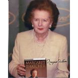Margaret Thatcher PM Politics genuine signed authentic autograph photo, A 25cm x 20cm photo