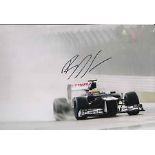 Bruno Senna Williams F1 genuine signed authentic autograph photo, A 30cm x 20cm photo signed by