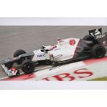Kamui Kobayashi Sauber F1 genuine signed authentic autograph photo, A 30cm x 20cm photo clearly