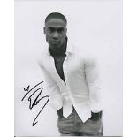 Simon Webbe Blue Music genuine signed authentic autograph photo, A 10 x 8 inch photograph clearly