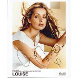 Louise Redknap signed authentic autographs photo, A 10 x 8 colour photo of Louise Redknap and