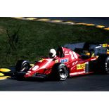 Rene Arnoux F1 Ferrari genuine signed authentic autograph photo, An 12 x 8 signed photo signed by