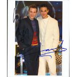 Will Young Gareth Gates music genuine signed authentic autographs photo, An 10 x 8 colour photo of