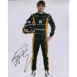 Charles Pic Caterham F1 genuine signed authentic autograph photo, A 25cm x 20cm photo clearly signed