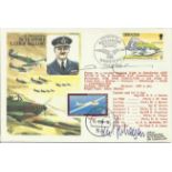 Pierre Clostermann Multisigned, HA31 Leigh-Mallory Historic Aviator cover, Hans Rossbach