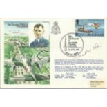 Air Marshal Martial Valin signed Portal of Hungerford Historic Aviator cover, Hans Rossbach