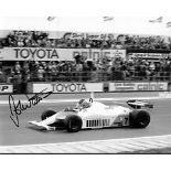 F1 John Watson McLaren signed authentic autograph photo, An 10 x 8 colour photo of John Watson and