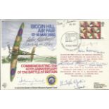 Battle of Britain Multisigned C78c6n Special signed by Gp.Capt. Johnnie Kent, Battle of Britain &