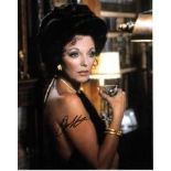 Joan Collins 8x10 photo of Joan, signed by her in London. Good condition Est. £28 - 32