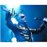 Holly Johnson 10x8 photo of Holly, lead singer of Frankie Goes To Hollywood, signed by him in
