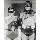Batman Adam West. 10”x8” picture of Adam West in character as ‘Batman.’ Excellent. Est £20-25
