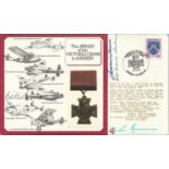 DM3 Award of the Victoria Cross to Airman Signed 2 Victory Cross Holders. 15 Aug 84 Commemorating