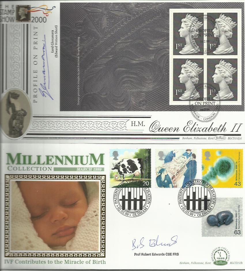 Benham Official Signed FDC collection in Black cover album, Ken Norris signed Breaking Bariers - Image 5 of 5