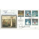 Tony Bullimore signed 300th anniversary of The Eddystone light FDC. Plymouth postmark. Good