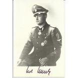 Karl Ullrich KC OL signed 6 x 4 b/w portrait photo. 1 December 1910 - 8 May 1996 was an