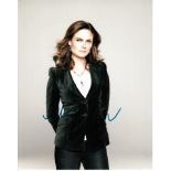 Emily Deschanel 8x10 photo of Emily from Bones, signed by her in NYC. Good condition Est. £25 - 30