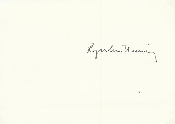 Nobel Prize winners collection 40+ autographs Nicely presented in folder card and photos includes - Image 6 of 6