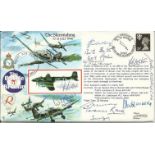 RAFA2b The Skirmishing Battle of Britain Signed by 10 Battle of Britain Pilots. crew WAAF List