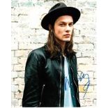 James Bay 8x10 photo of James, signed by the singer in London. Good condition Est. £25 - 30