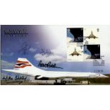 Concorde cover Internetstamps official dated 13th January 09 signed by Head Engineer and British