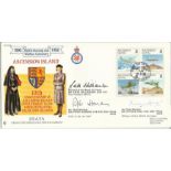 Falklands War multisigned cover 3. JS(AC)65 10th Anniversary of Ascension Island involvement in