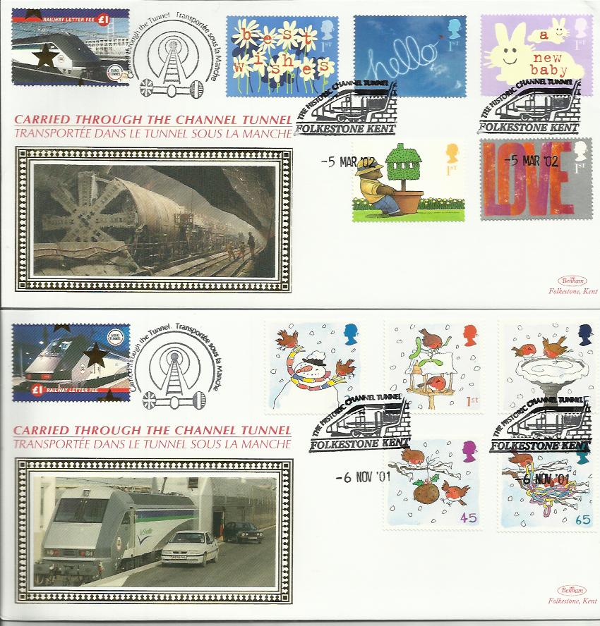 Benham Official Channel Tunnel FDCs. 25+ covers including Benham official Channel Tunnel FDC - Image 5 of 5