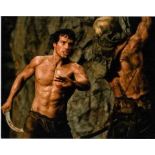 Henry Cavill 10x8 photo of Henry from the Immortals, signed by him in London. Good condition Est. £
